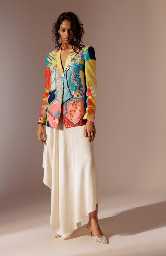 Juno Embroidered Blazer