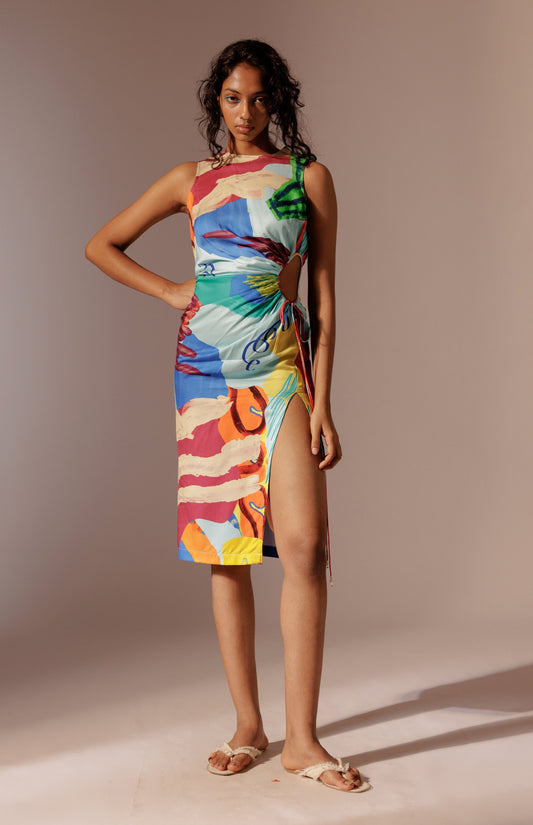 Island Ruched Dress