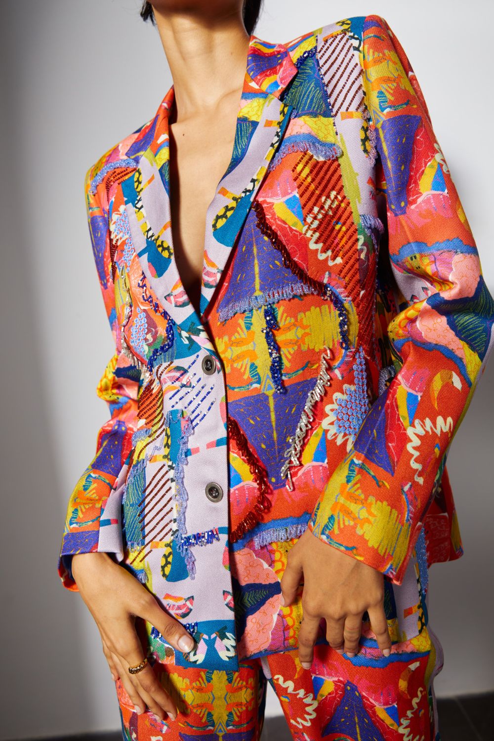 Odalisque Embroidered Blazer