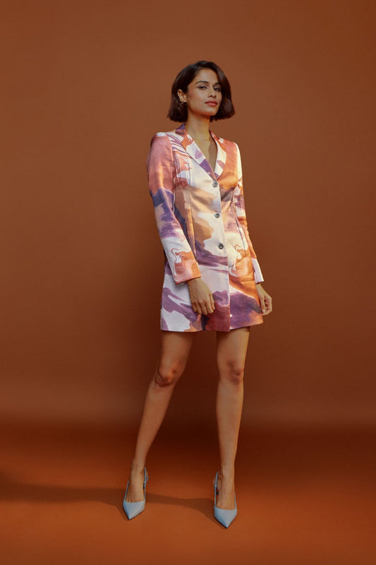 Wind Blazer Dress