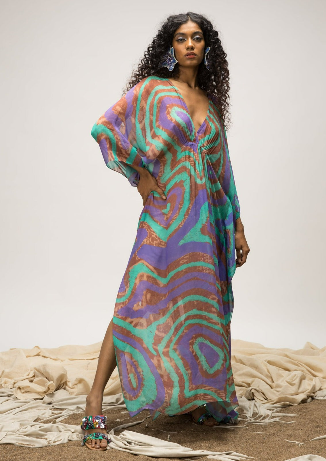 OOTY KAFTAN COVER-UP